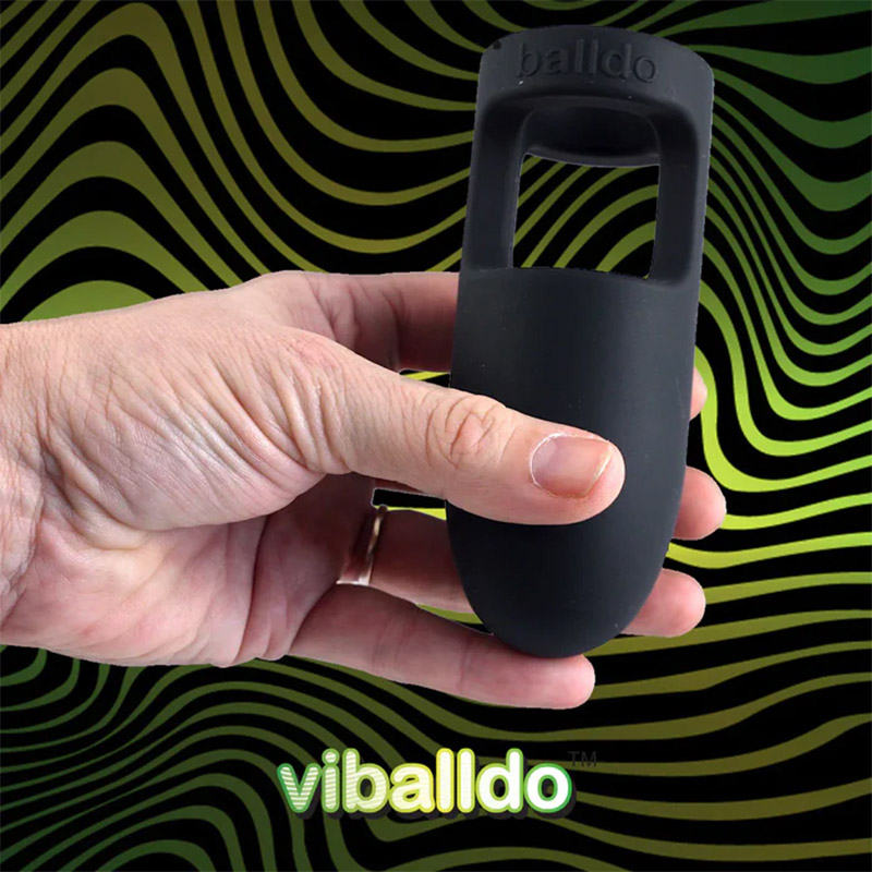 Balldo Viballdo Vibrating Ball Dildo