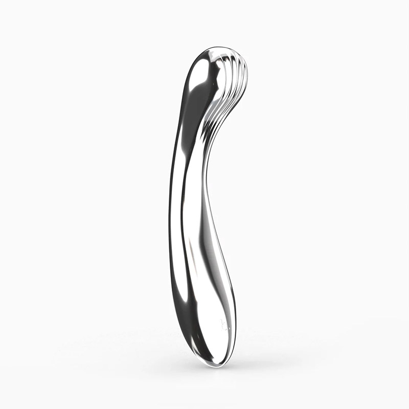 Biird Polii G-spot Dildo Stainless Steel