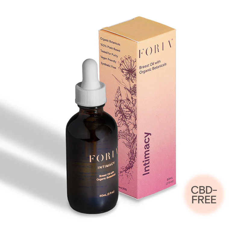 Foria Intimacy Breast Oil with Organic Botanicals 60 ml