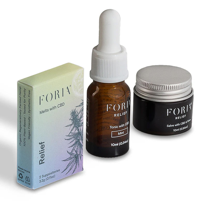 Foria Cramps Be Gone Kit 