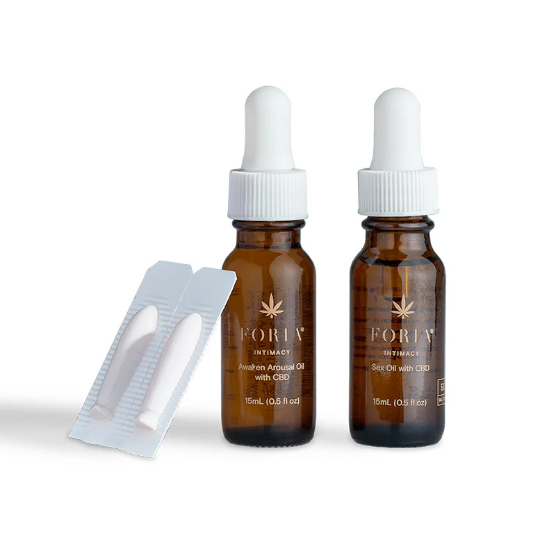 Foria The Quickie Kit - Intimacy CBD Oils and Melts