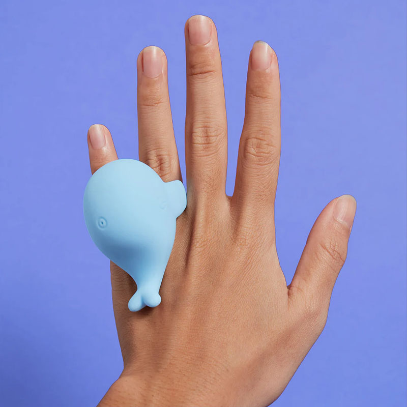 Genvie The Whale Finger-Ring Vibrator