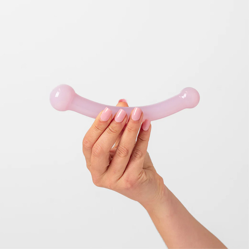 Girls Get Off Elle Double Ended Glass Dildo