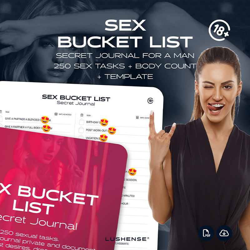 Sex Bucket List For a Man 250 Sex Challenges