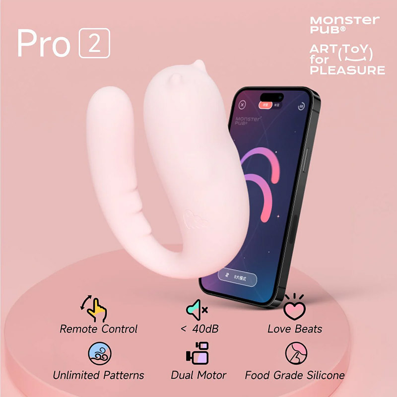 Monster Pub Pro Remote Vibrator