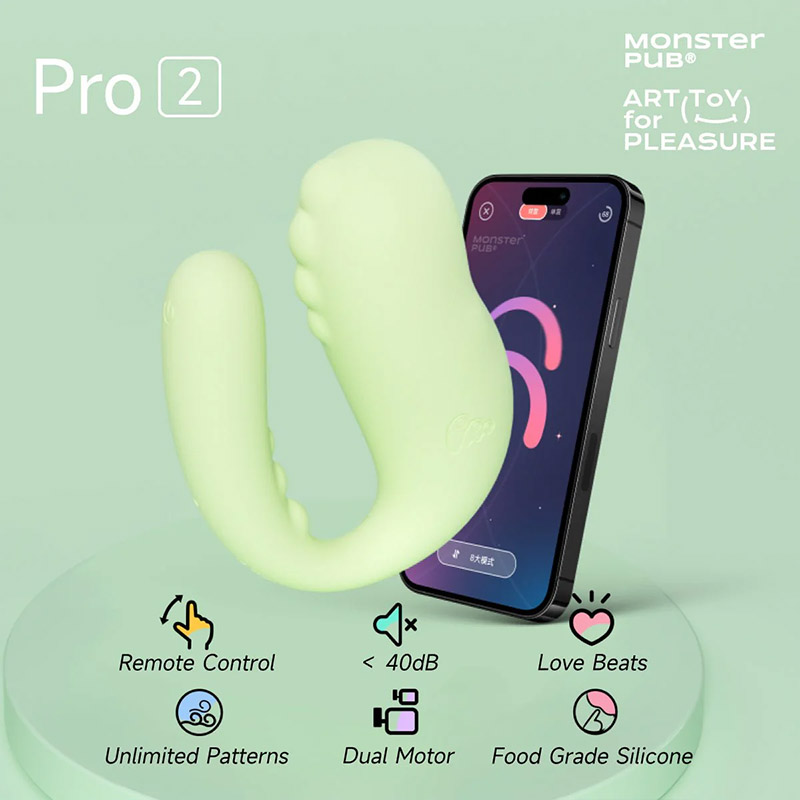 Monster Pub Pro Remote Vibrator