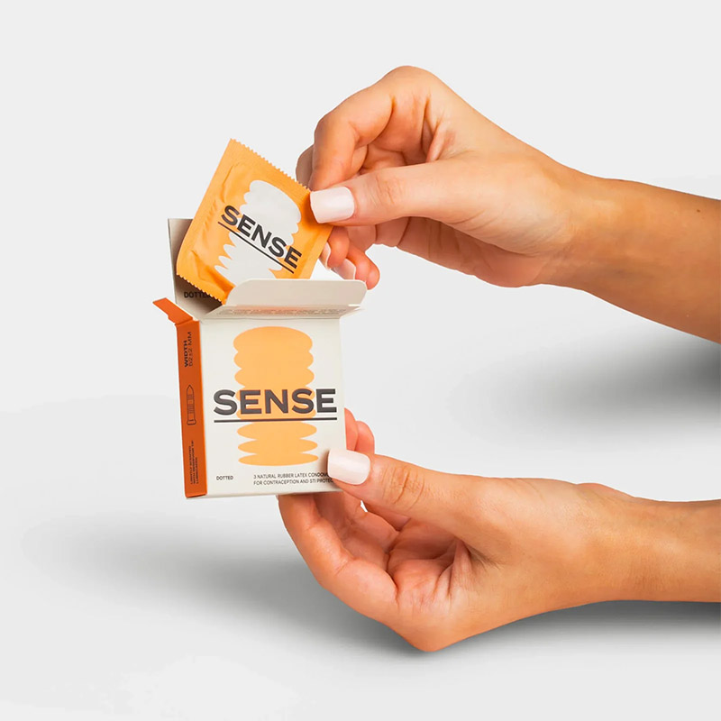 Sense Dotted Latex Condoms